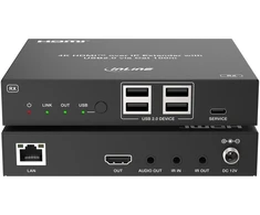 Altusen InLine® KVM prailgintuvas per IP, HDMI 4K/60Hz, 100m, rinkinys