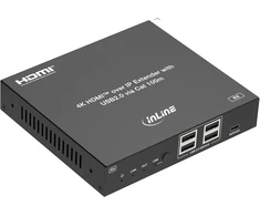 Altusen InLine® KVM prailgintuvas per IP, HDMI 4K/60Hz, 100m, imtuvas (RX)
