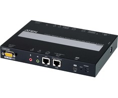 Aten | 1-Vietinė / nuotolinė bendrinimo prieiga vieno prievado VGA KVM per IP jungiklis | CN9000 | Garantija 24 mėn.
