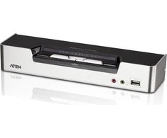 „Aten Switch“ 2 prievadų USB 2.0 DVI dvigubo vaizdo KVMP jungiklis (CS1642) – NUATNKV2PCS1642