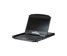 Aten KVM perjungiklis CL3116NX, 18,5 colio TFT, VGA, PS/2-USB, 16 portų, US išdėstymas