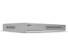 KVM Switch - LINDY 16 Prievadų VGA ir USB Combo KVM Switch, 2048x1536@60Hz, Sidabrinis
