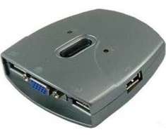 Sedna KVM 2 prievadų USB komutatorius su garso/mikro jungtimi - SE-KVM-USB-22