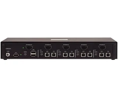 Przełącznik StarTech .Com - KVM-/Audio-/USB-Switch - 4 x KVM/Audio/USB - 1 vietinis vartotojas - Darbalaukis - suderinamas su TAA (CK4-HP104C)