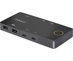 StarTech Switch StarTech C2-H46-UC2-PD-KVM KVM Switch Juodas