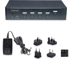 Startechcom StarTech P4AD122-KVM-SWITCH/4-PORT DISPLAYPORT KVM SWITCH