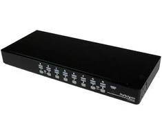 Startech 16 prievadas 1HE USB VGA KVM jungiklis ir OSD KVM jungiklis