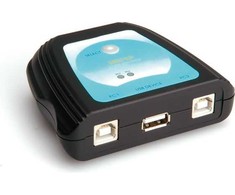 Value Vertės jungiklis Spausdintuvo jungiklis 2.0 USB rankinis 2 prievadų (14.99.5032)