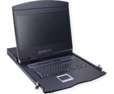 Przełącznik Value Przełącznik KVM 19, 8 portów, 43 cm (17) TFT (4:3), VGA, USB, układ klawiatury szwajcarskiej (CH)