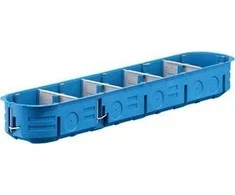 Simet Dėžutė tuščioms sienoms 5x60mm MULTIBOX plokštė mėlyna P5x60K savaime užgesanti be halogenų 32328203
