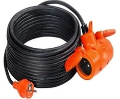 Elektrinis prailginimo laidas rr ps-200g ip44 / 3 * 1,5 / 40m 2gs ce