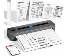 Phomemo Przenośna spausdintuvas Termiczna A4 Bez Tuszu Buetooth iOS/Android / Phomemo / M832 / Pilka