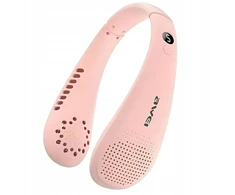 AWEI ventiliatorius F31 1200mAh rožinės spalvos