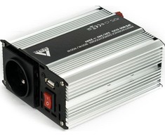 AZO skaitmeninis 12 VDC / 24 VDC / 230 VAC automobilinis inverteris IPS-800 800W Duo