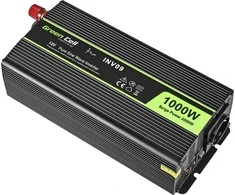 Green Cell Žalias Cell Inverteris 12V/230V 1000W/2000W Sinusinė išėjimo įtampa Žalias Cell