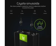 Green Cell Inverteris Žalias Cell 24V/230V 2000W/4000W