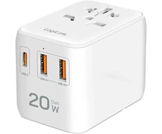 Przetwornica LogiLink LogiLink PA0356 adapter zasilający/ inwentor Wewnętrzna 20 W Baltas