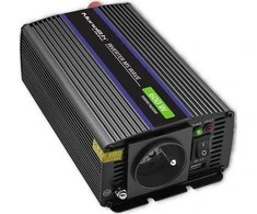 QOLTEC 51924 Monolitinis įtampos keitiklis 600 MS Wave / 12V iki 230V / 300/600W / USB