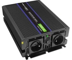QOLTEC 51927 Monolitinis įtampos keitiklis 3000 MS Wave / 12V iki 230V / 1500/3000 / USB