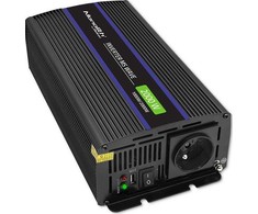 QOLTEC 51926 Monolitinis įtampos keitiklis 2000 MS Wave / 12V iki 230V / 1000/2000W / USB