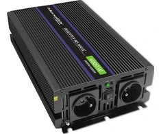 QOLTEC 51928 Monolitinis įtampos keitiklis 4000 MS Wave / 12V iki 230V / 2000/4000W / USB