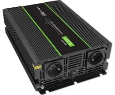 QOLTEC 51935 grynos sinusinės bangos keitiklis, monolitas / 2000 W / 4000 W / 12 V–230 V