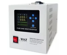 VOLT POLSKA SINUSPRO 2200E PLUS 12/230V (1200/2200W) [AGM, GEL, LiFePO4] keitiklis