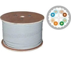 Alantec KIU6ALSOH500D tinklo kabelis 500 m Cat6 U/UTP Pilkas