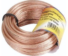 Hama KABELIS GŁOŚNIKOWY 2X1,55MM 10M