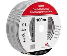 MACLEAN MCTV-572 Maclean MCTV-572 Satellite coaxial cable 1.0CCS RG6 100M
