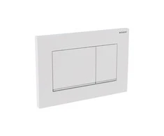 Geberit Sigma30 wc mygtukas. baltas/chromas