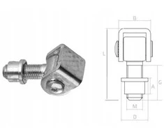 PSG 61.001 privirinamas vyris - M16 sriegis