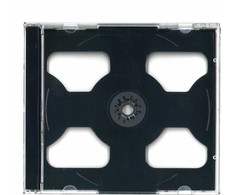 Platinet PUDEŁKO JEWEL CASE 2 CD Juodas 45219