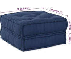 Modulinė sofa Audinys Indigo 70 x 70 x 36 cm