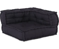 Modulinė sofa 4 pcs Antracitas audinys