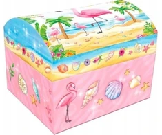 Pulio Pecoware muzikos dėžutė - Flamingo