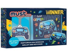 Pulio VELCRO PINIGINĖ SU RAKTŲ RING GAMER JOYSTICK Diakakis 585474