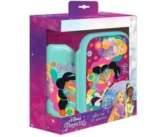 Pulio Priešpiečių dėžutė butelka 500ml + pudełko 800ml Princess