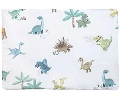 Pulp MEDVILNĖS PAGALVĖ 40X60CM SPALVINGI DINOZAURAI