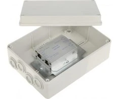 EXTENDER POE PULSAR EXT-POE3H hermetiškame korpuse, skirtas 3 IP kameroms