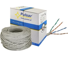 Pulsar PU-NC201 U/UTP kabelis, 5e kategorija, 24AWG,