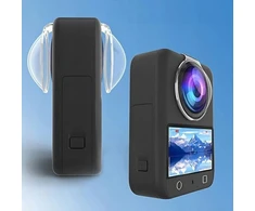 Puluz Apsauginių gaubtų rinkinys 2x Apsauginis PC objektyvo gaubtas Objektyvams DJI Osmo 360 / PU777T