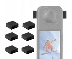 Puluz 6 v vėjui atsparūs putplasčio kempinės užvalkalai, skirti „Insta360 X5 / X 5 / X4 / X3 / Pu775b“
