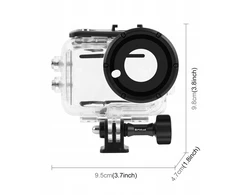 Puluz vandeniui atsparus povandeninis dėklas nardymui iki 50 m / Insta360 Go Ultra / Pu1087t