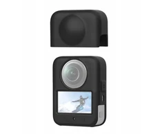 Puluz Dėklas silikoninis dangtelis + objektyvo dangtelis, skirtas DJI Osmo 360 / PU783B