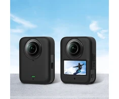 Puluz Dėklas silikoninis dangtelis + objektyvo dangtelis, skirtas DJI Osmo 360 / PU783B