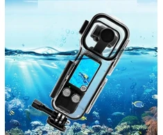 Puluz dėklas vandeniui atsparus korpusas, atsparus vandeniui iki 45 m, skirtas DJI Osmo Pocket 3 / Pu967t