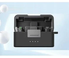Puluz Dėklo dangtelis silikoninis dėklas DJI MIC MINI mikrofonų rinkiniui / PU744B