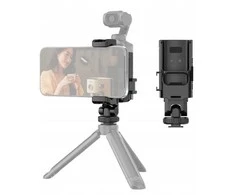 Puluz DJI Osmo Pocket 3 Iso 1/4" korpuso laikiklis + telefono laikiklis / Pu726b