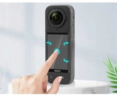 PULUZ Grūdinto stiklo plėvelė Insta360 X4